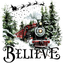 Load image into Gallery viewer, BELIEVE VINTAGE TRAIN