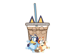 Load image into Gallery viewer, RUNNING ON BLUE & COFFEE