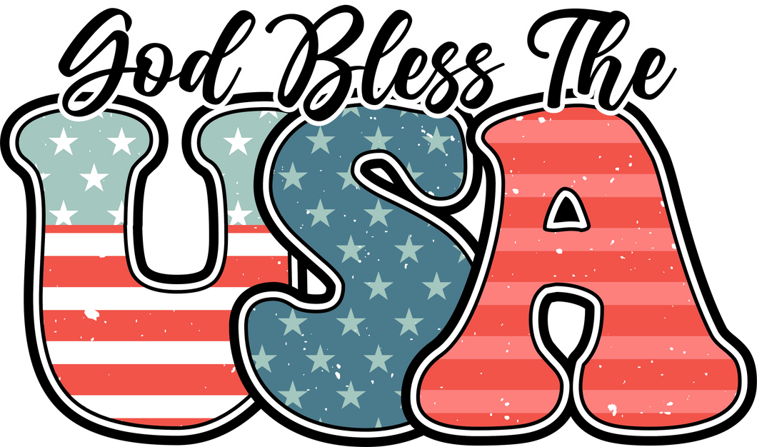 GOD BLESS THE USA