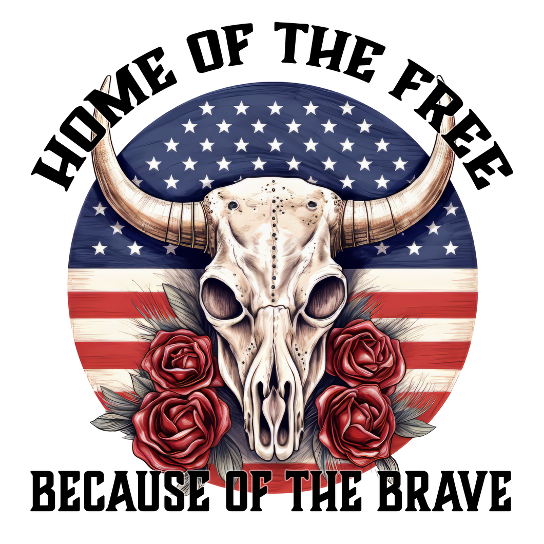 BECAUSE OF THE BRAVE- SKULL