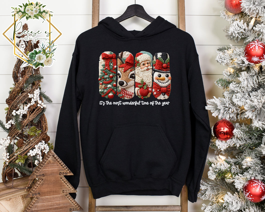 FAUX EMBROIDERY-WHITE FONT