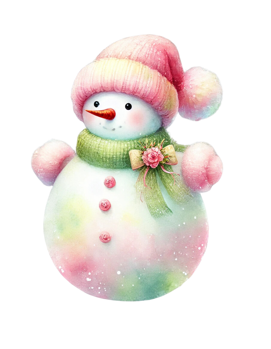 PASTEL SNOWMAN