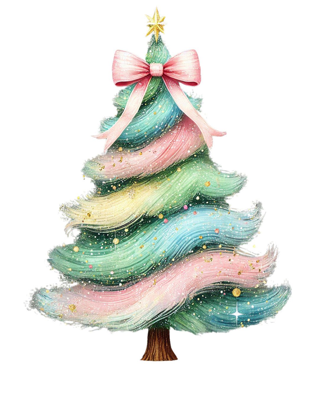 PASTEL CHRISTMAS TREE