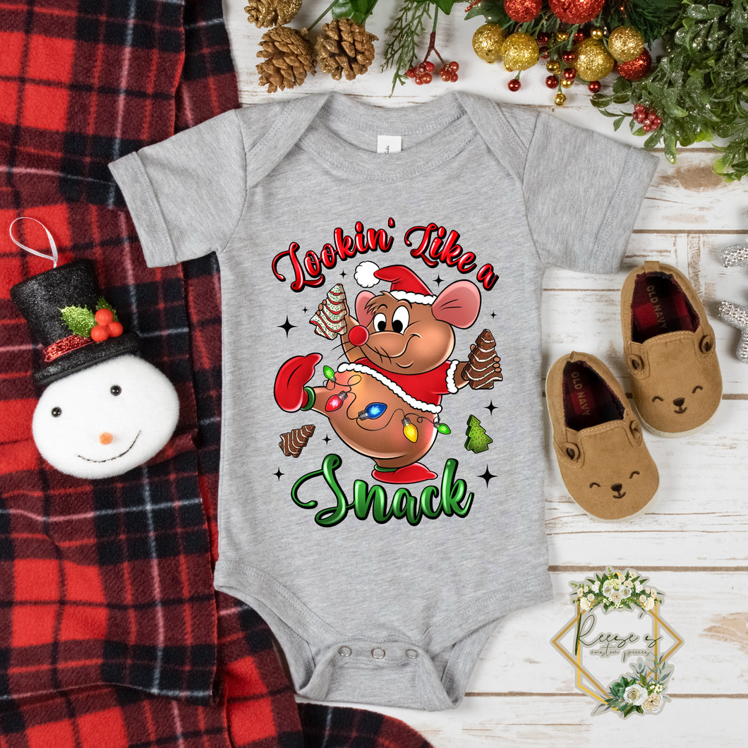 LOOKING LIKE A SNACK