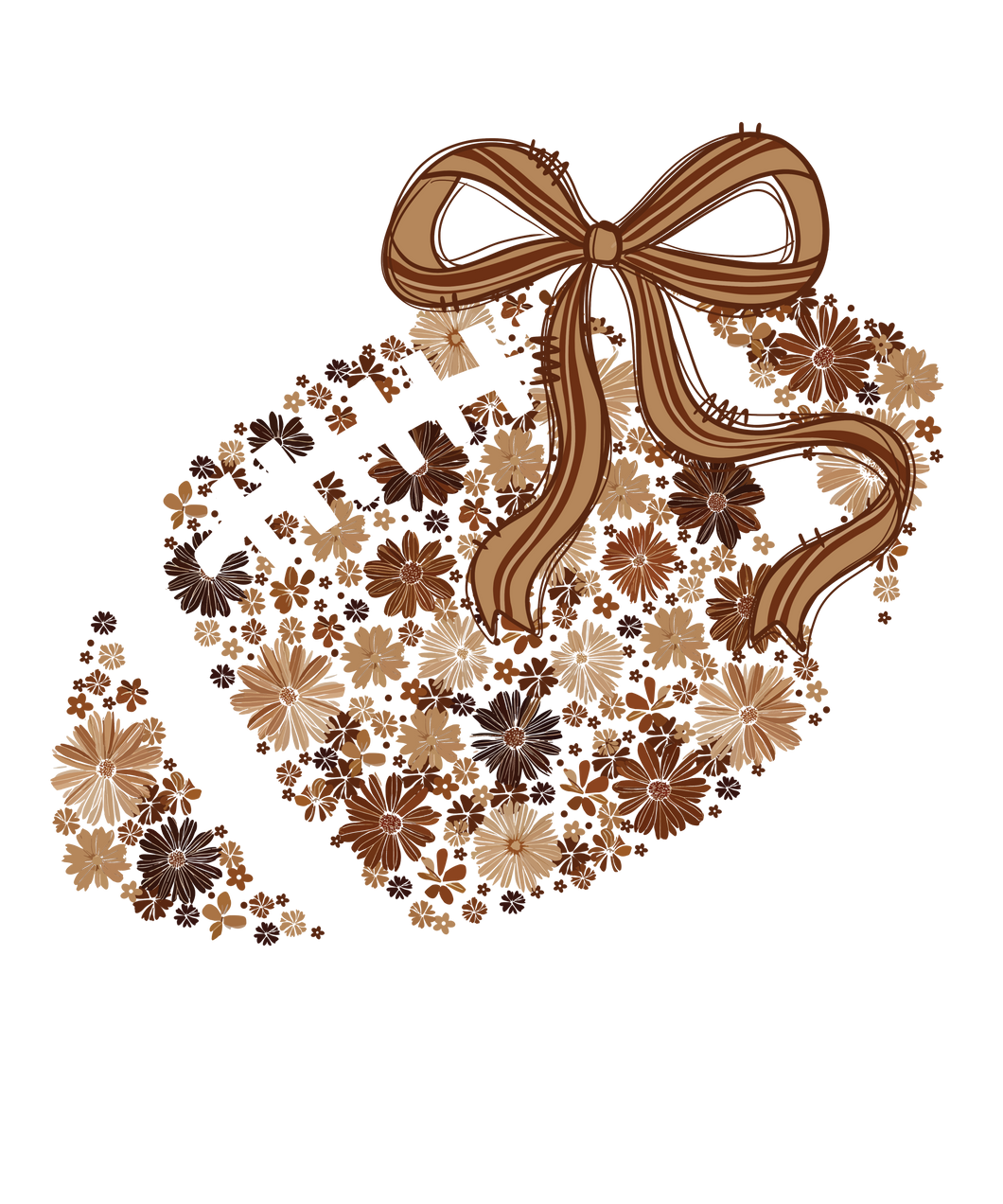 FALL FLORAL FOOTBALL