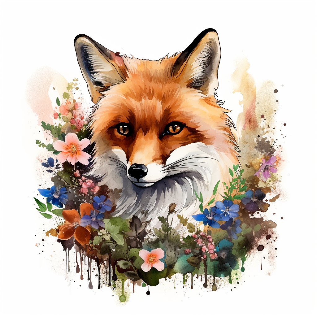 FLORAL FOX 9