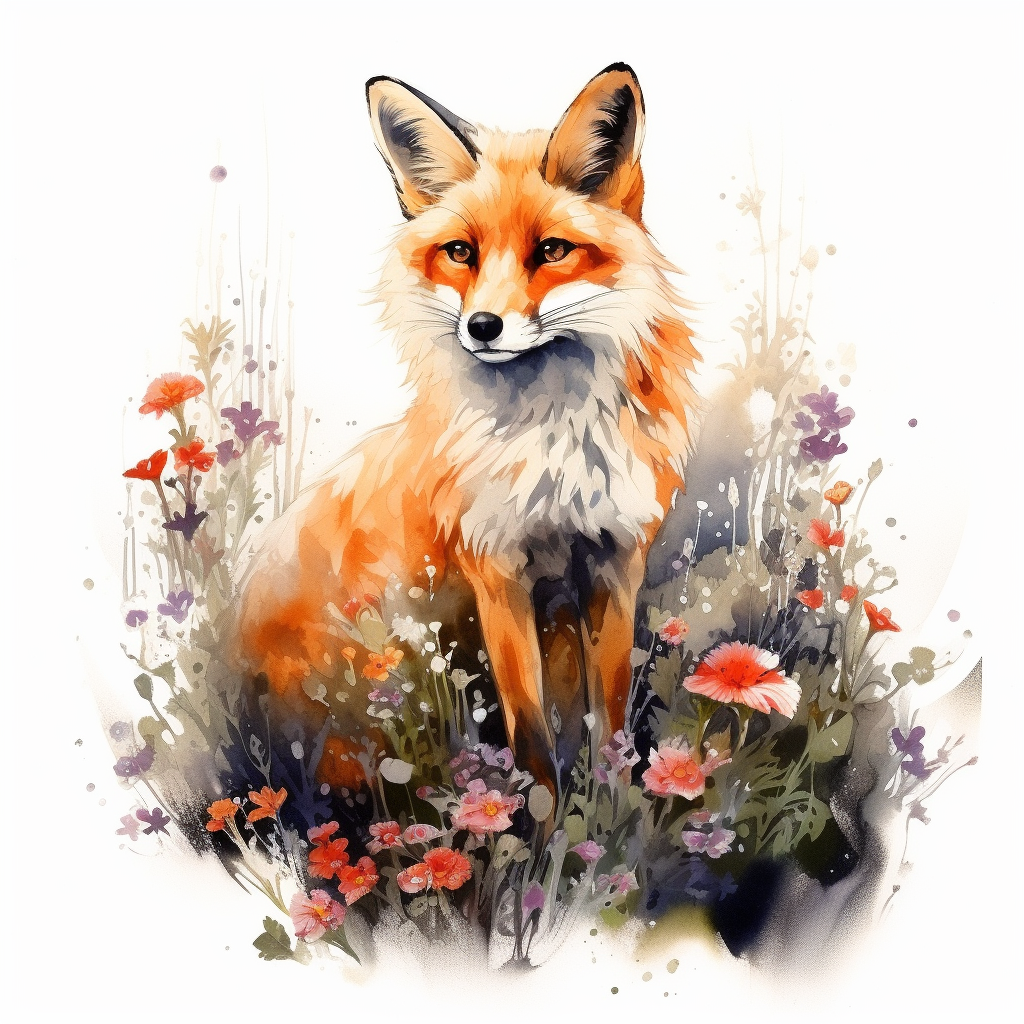 FLORAL FOX 8