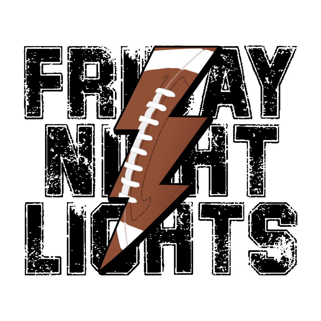 FRIDAY NIGHT LIGHTS LIGHTNING BOLT