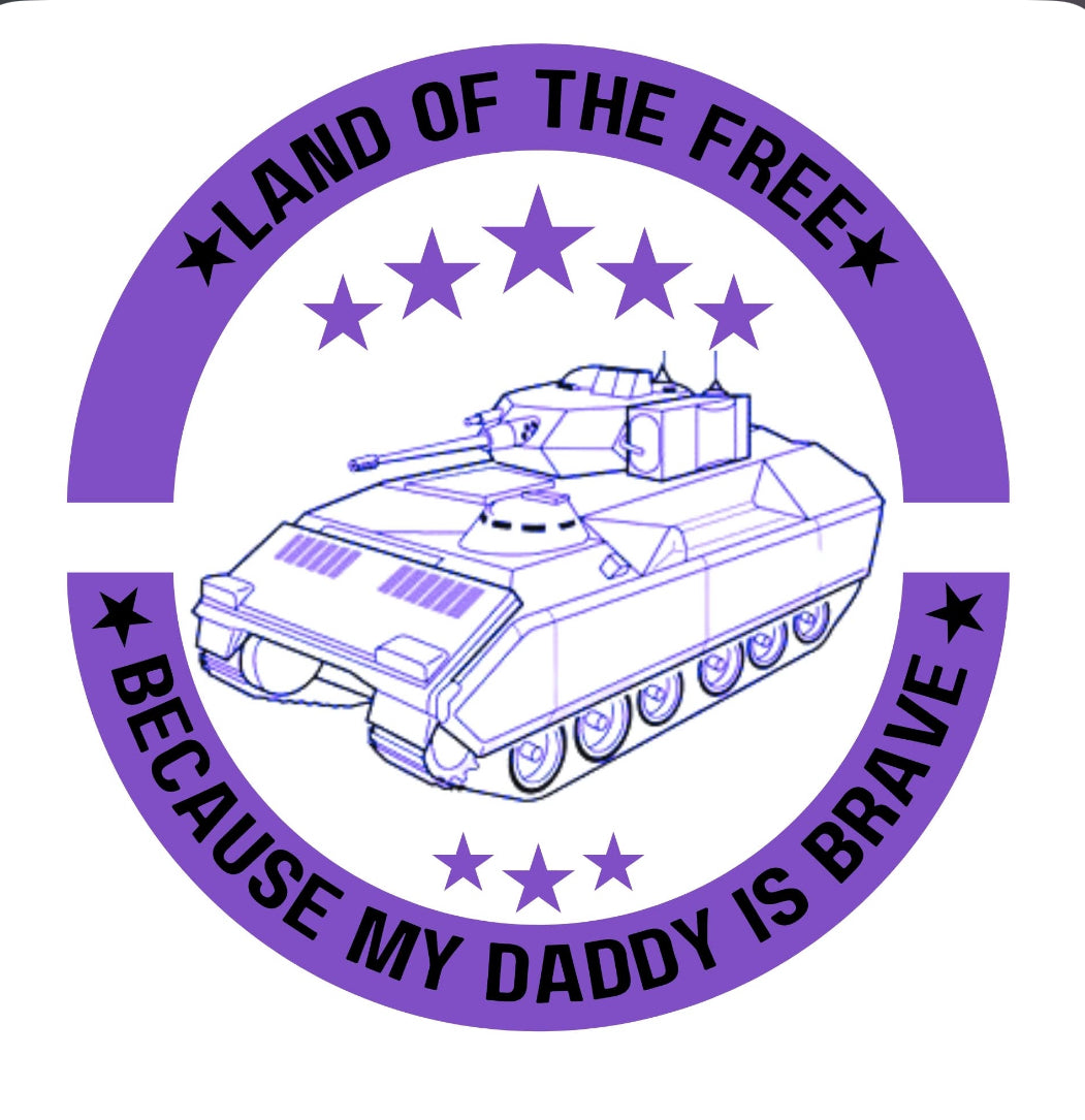 Land Of The Free BRADLEY- PURPLE UP