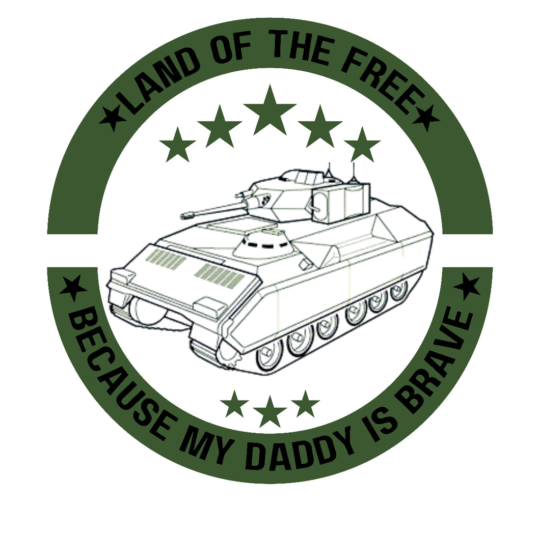 Land Of The Free BRADLEY- ARMY GREEN