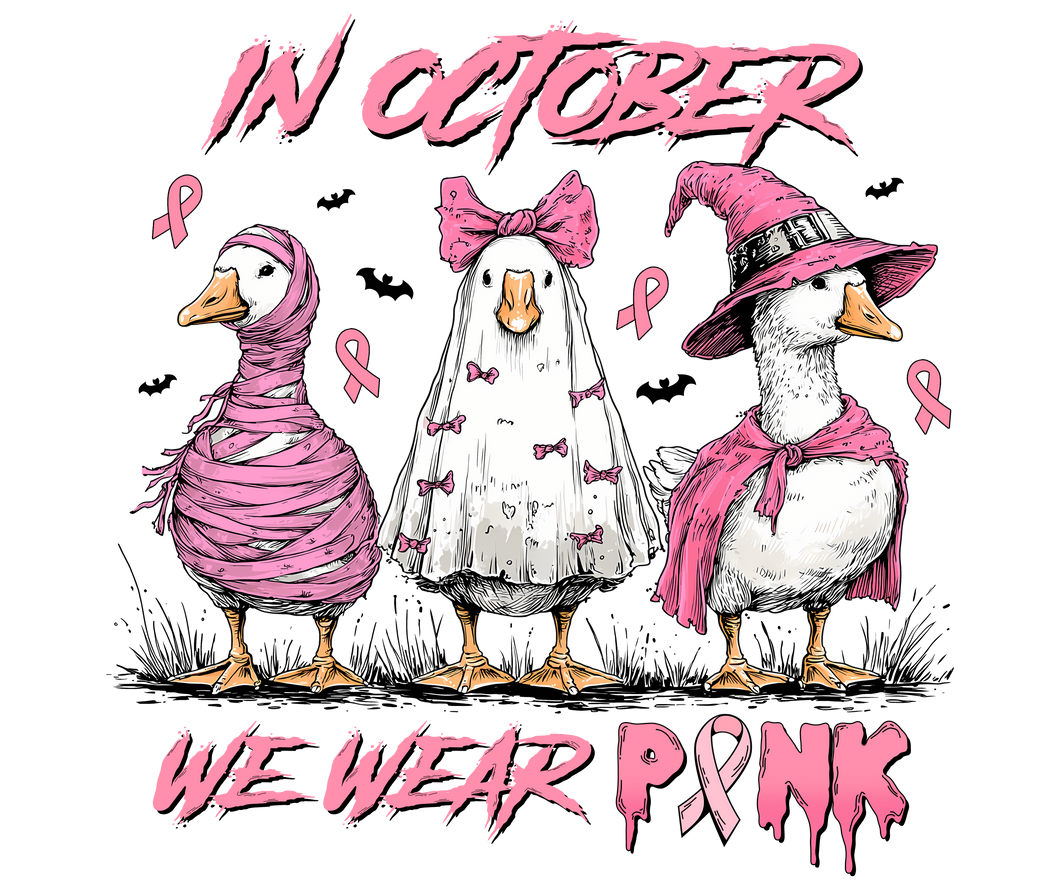 WE WEAR PINK GOOSE