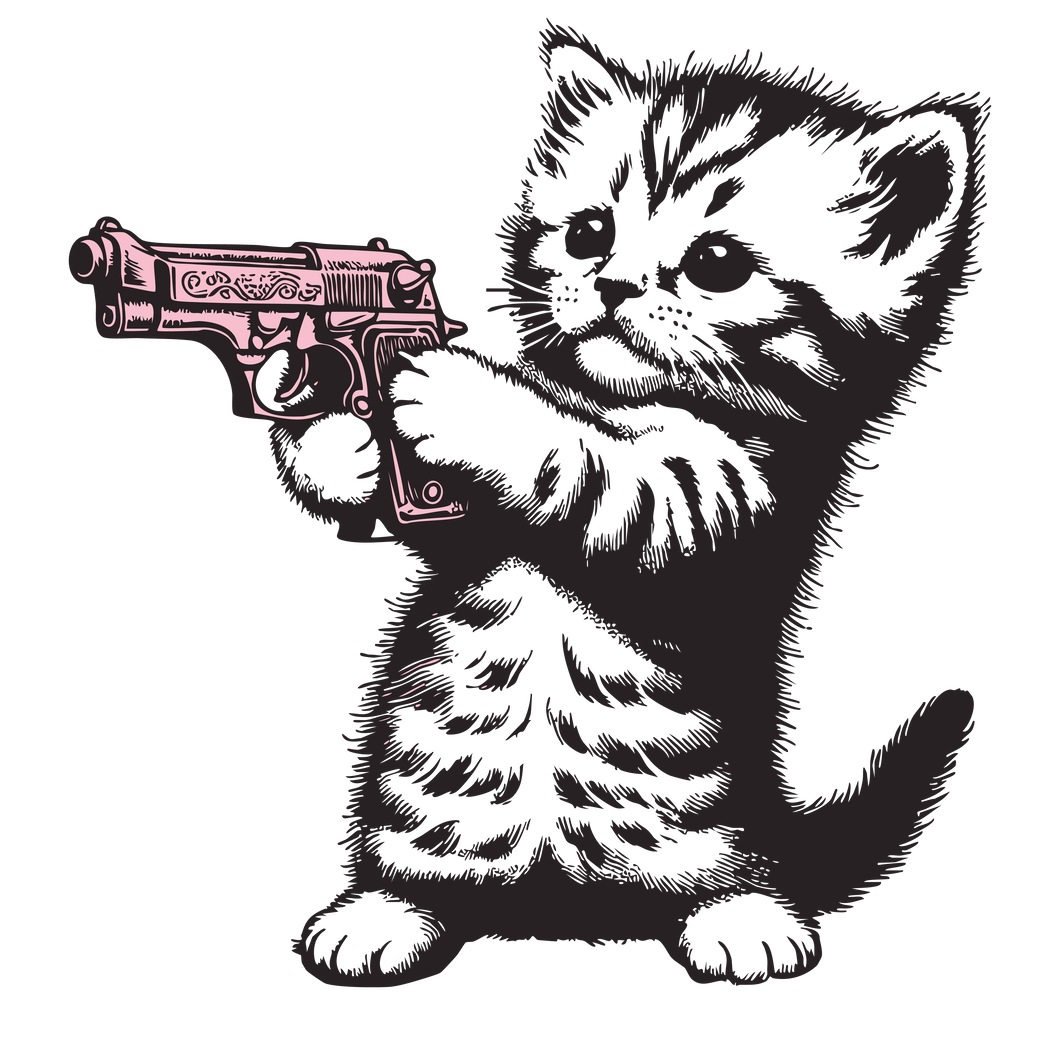 KITTEN PEW PEW
