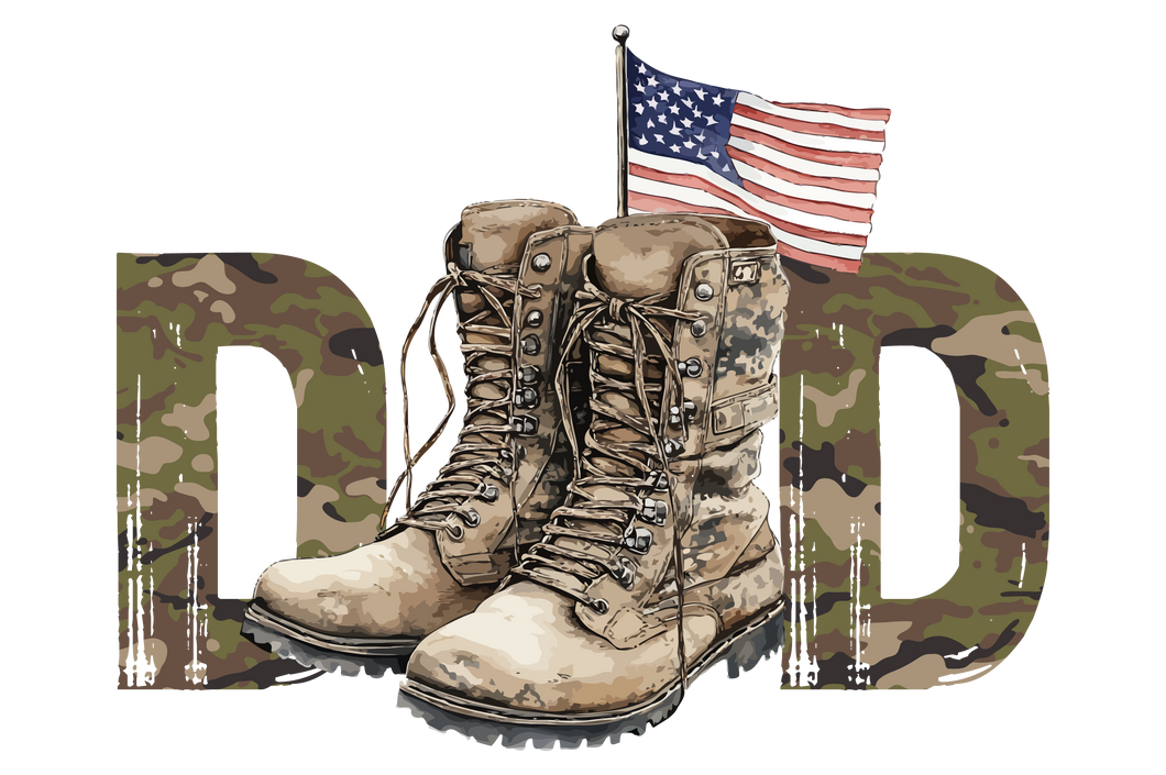 MILITARY DAD BOOTS