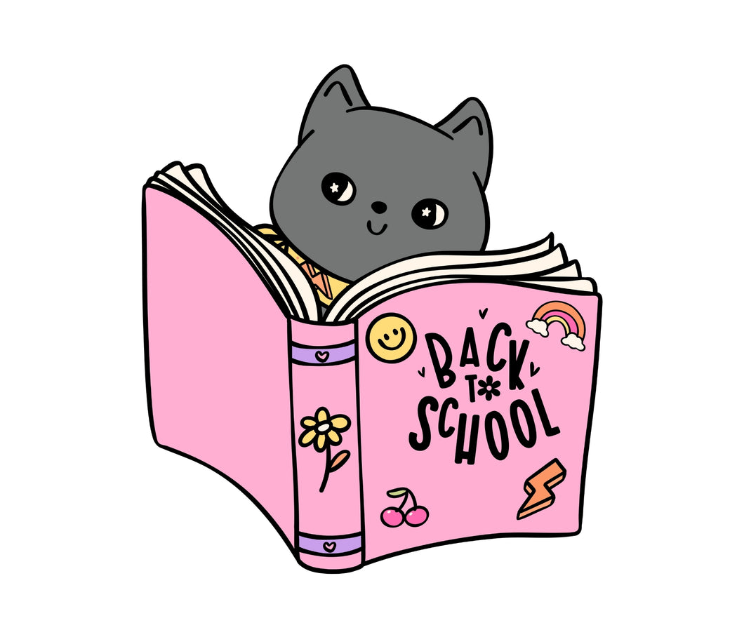 BACK TO SCHOOL KITTY