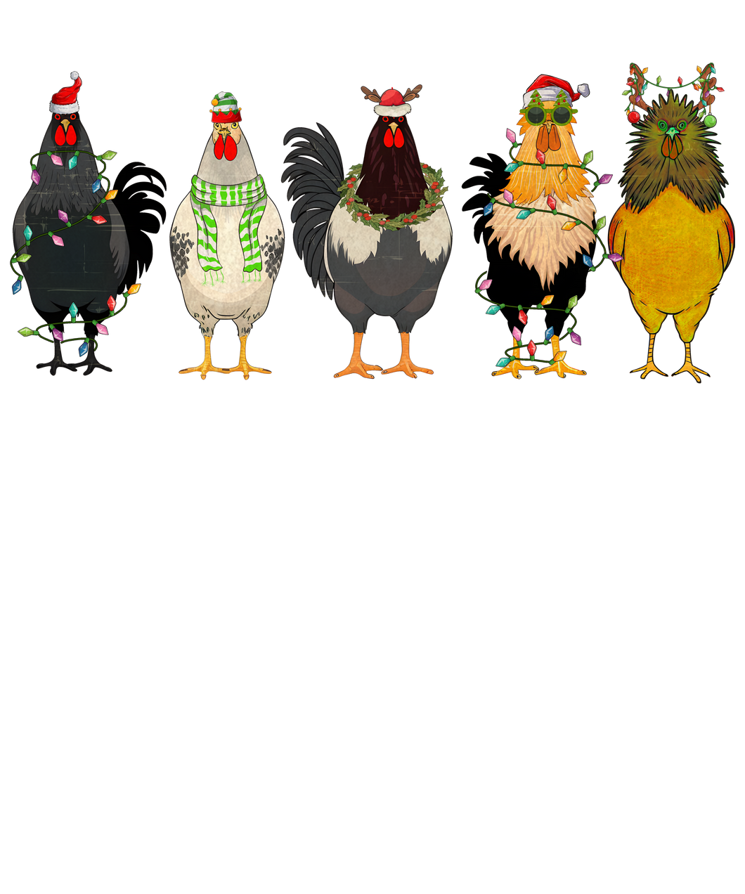 CHRISTMAS CHICKENS