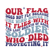 Load image into Gallery viewer, OUR FLAG- POCKET&amp;BACK DESIGN
