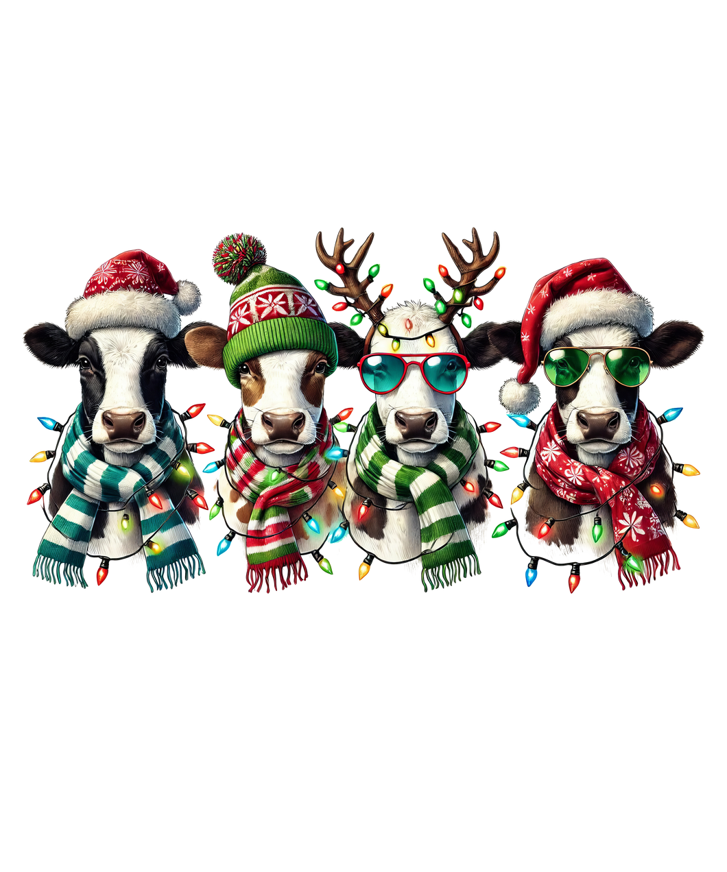 CHRISTMAS COWS