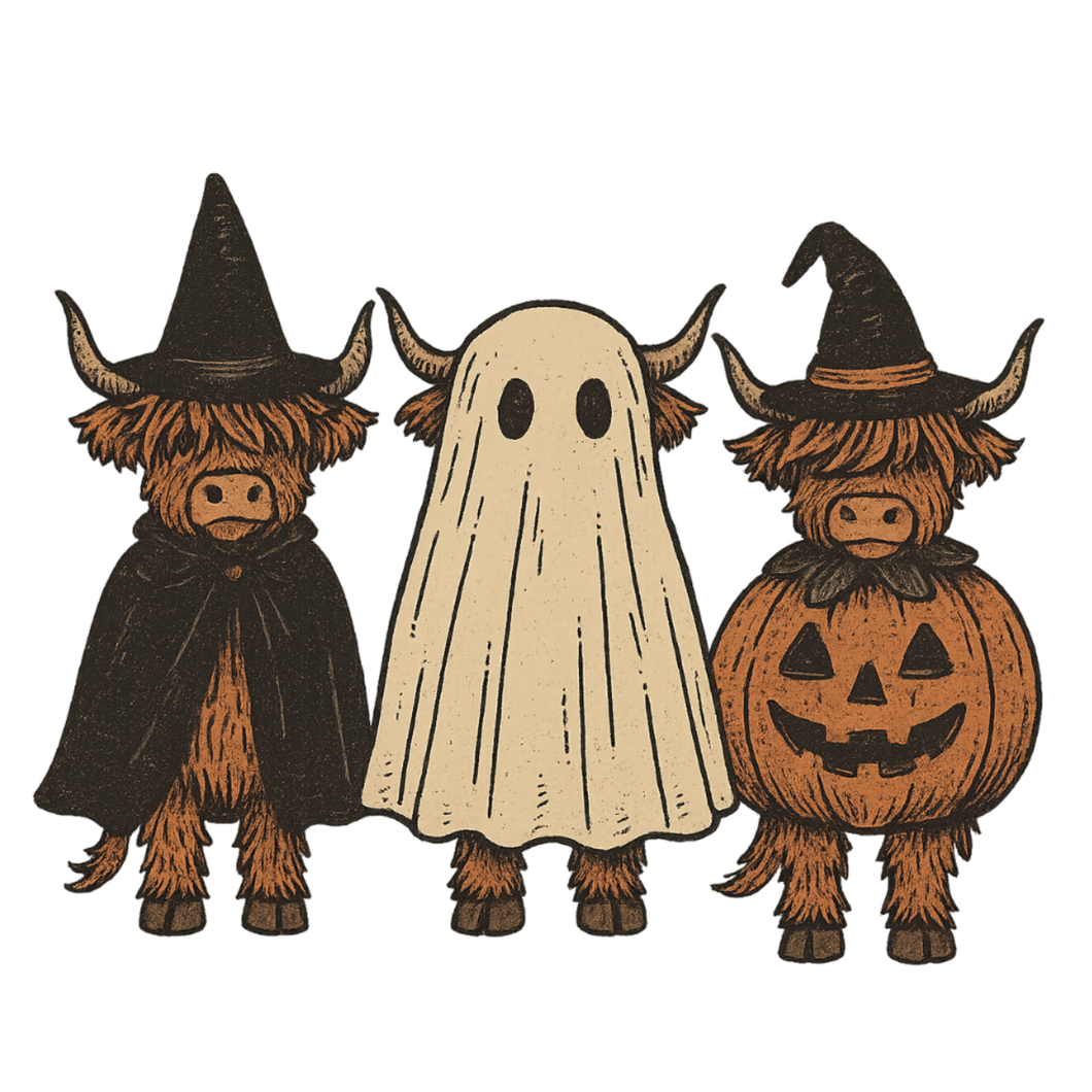 HIGHLAND COWS COSTUMES