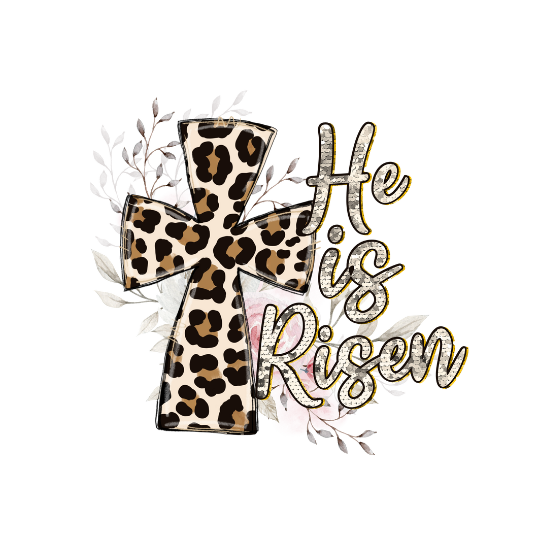 HE IS RISEN- LEOPARD