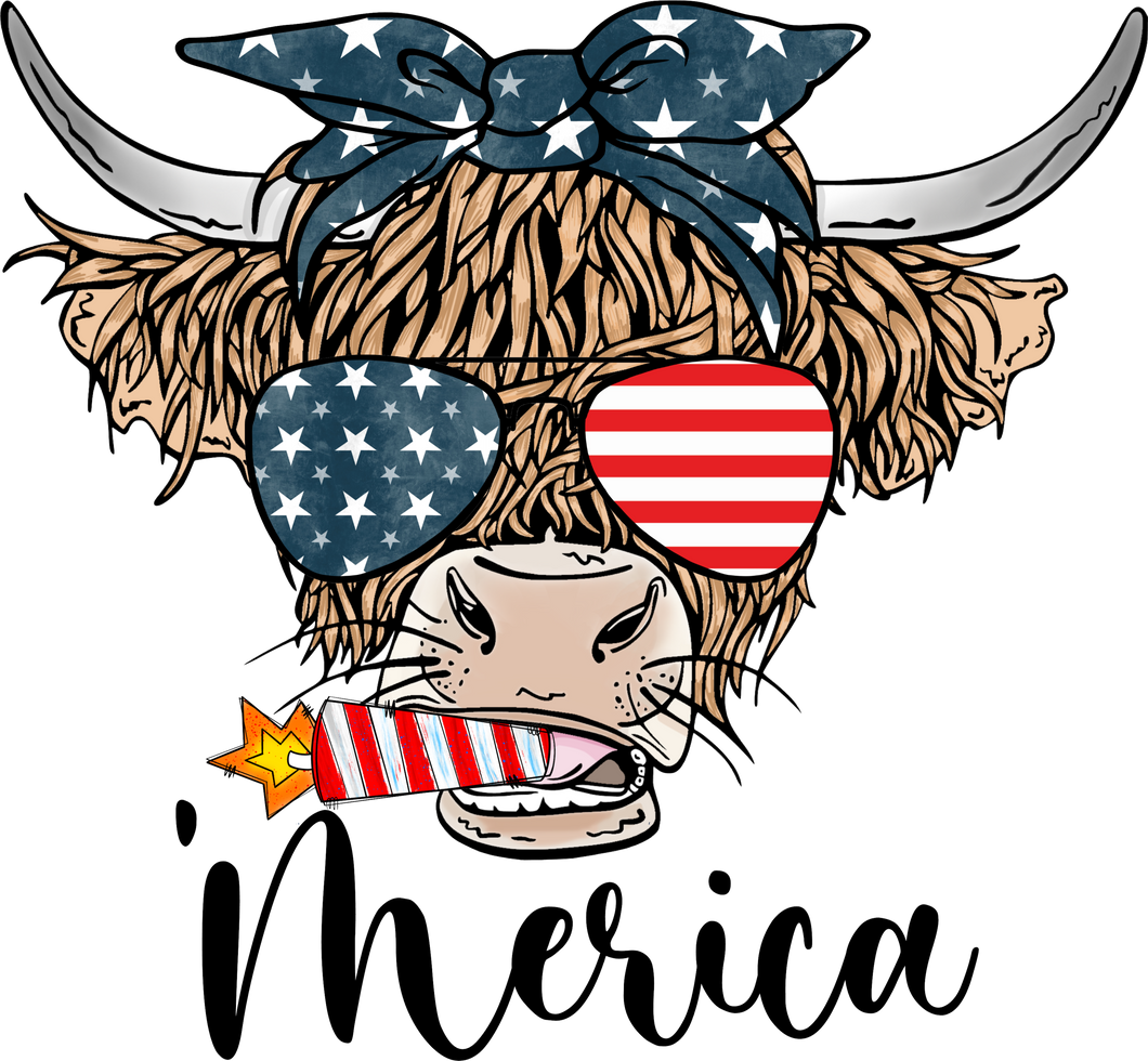 PATRIOTIC COW