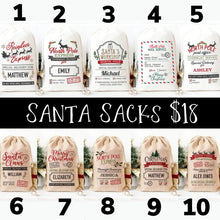 Load image into Gallery viewer, Santa Sacks
