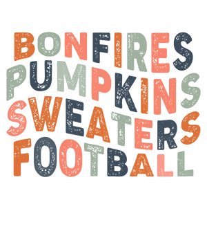 Bonfires, Pumpkins, Sweaters, Football